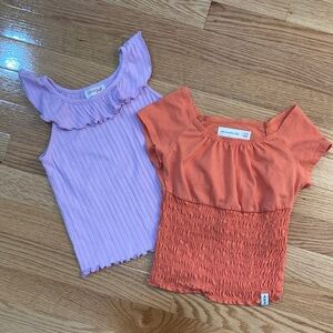 Abercrombie Kids Orange Tops +